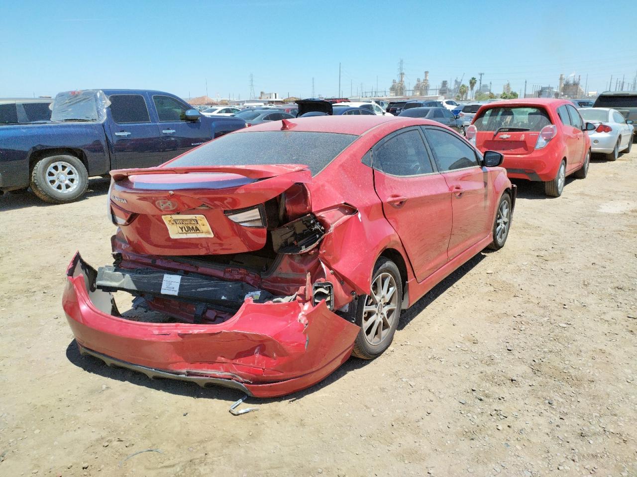 Photo 4 from auction – 2016 HYUNDAI ELANTRA SE with VIN KMHDH4AE4GU481395
