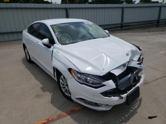FORD FUSION S 2017 with VIN 3FA6P0G75HR342277 - Photo from auction