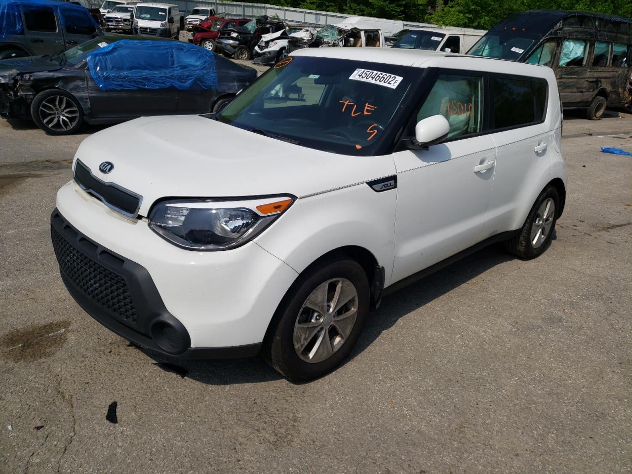 Photo 2 from auction – 2015 KIA SOUL with VIN KNDJN2A29F7150352