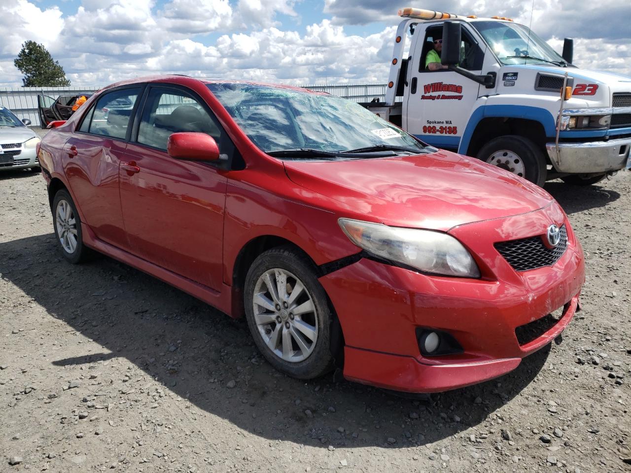 Photo 1 from auction – 2009 TOYOTA COROLLA BA with VIN 1NXBU40E69Z076212