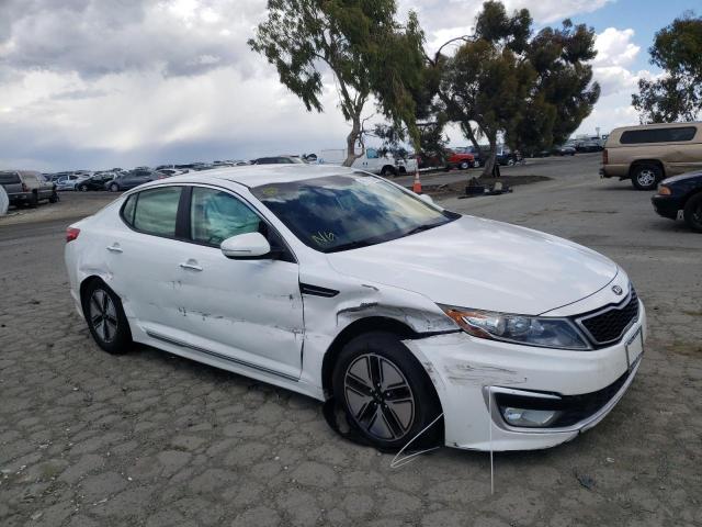 KIA OPTIMA HYB 2012 with VIN KNAGM4AD5C5028182 - Photo from auction