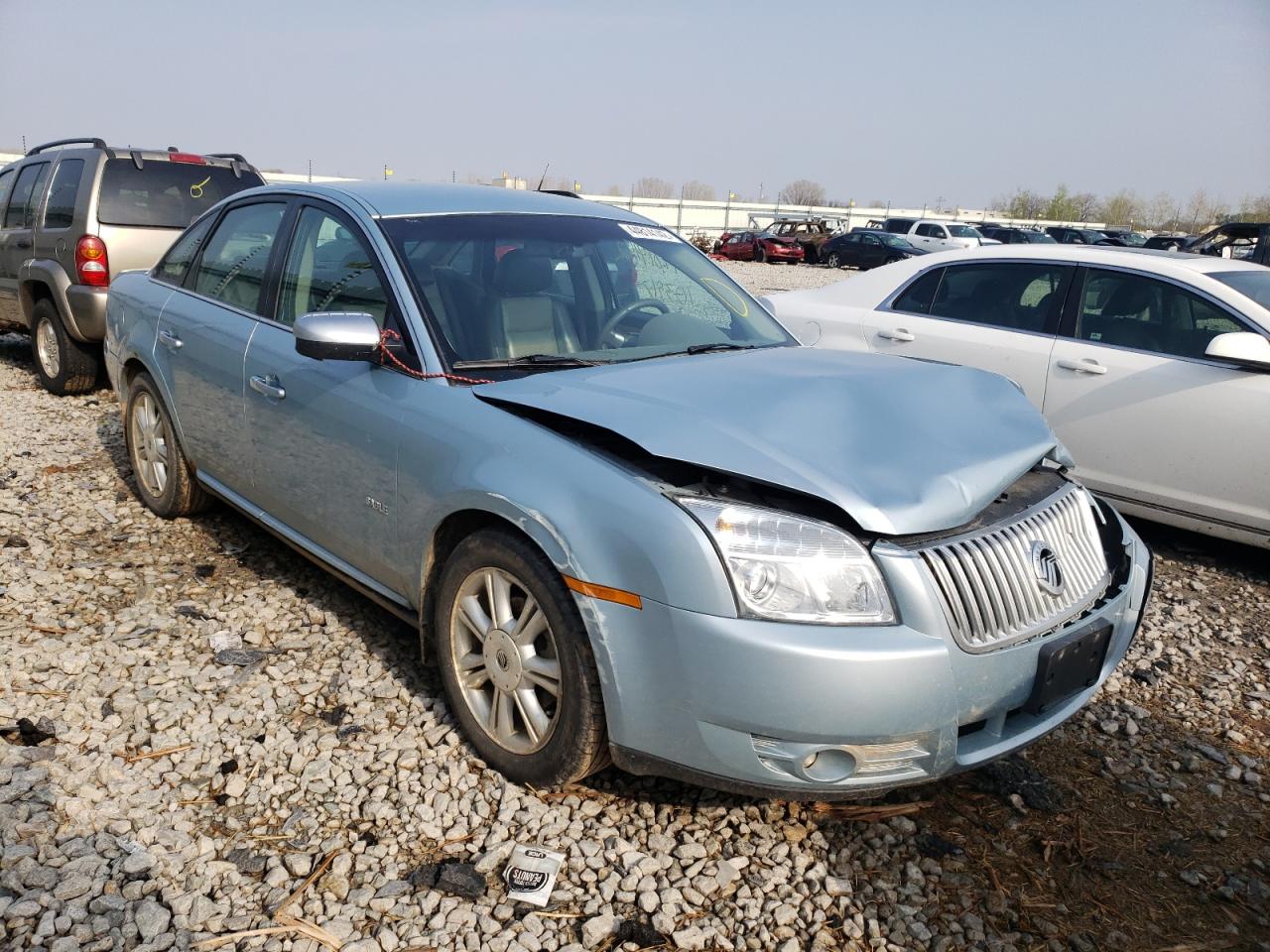 MERCURY SABLE PREM 2008 with VIN 1MEHM42W68G625780 - Photo from auction
