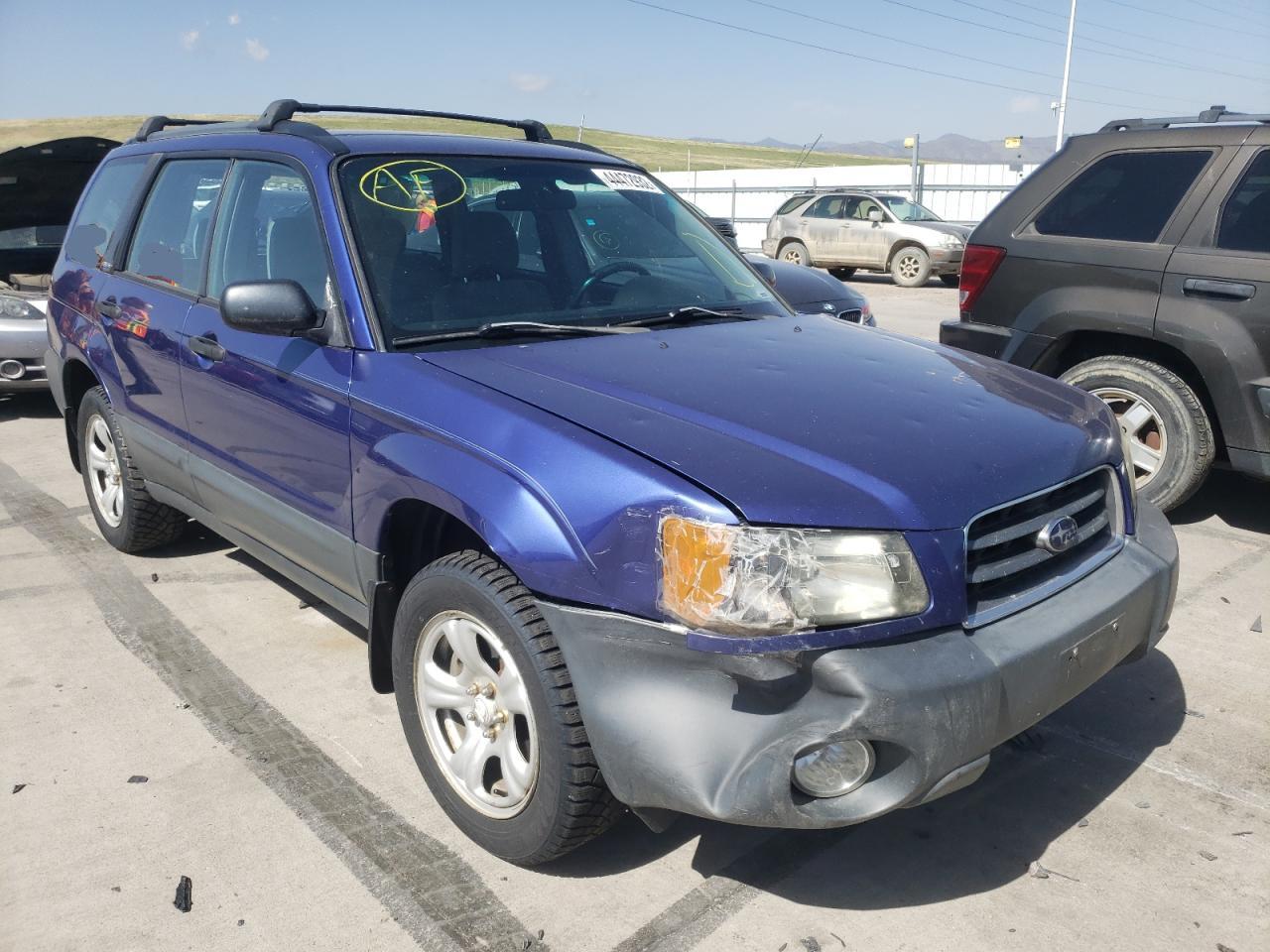 SUBARU FORESTER 2 2003 with VIN JF1SG63603G728992 - Photo from auction