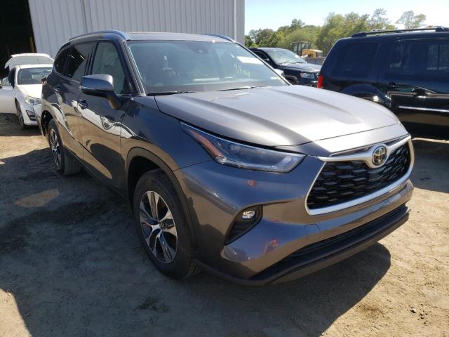 TOYOTA HIGHLANDER 2021 with VIN 5TDGZRAH5MS079410 - Photo from auction