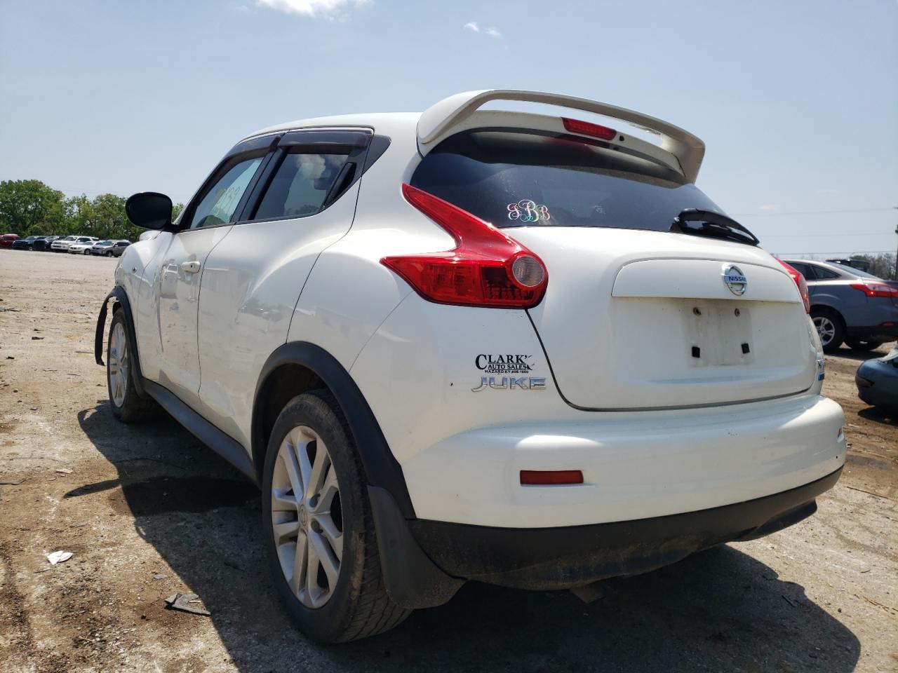 Photo 3 from auction – 2013 NISSAN JUKE S with VIN JN8AF5MV8DT217679
