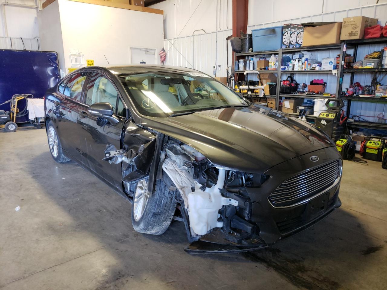 FORD FUSION SE 2016 with VIN 3FA6P0T94GR291716 - Photo from auction