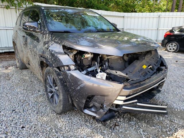 Photo 1 from auction – 2019 TOYOTA HIGHLANDER with VIN 5TDKZRFH2KS333431