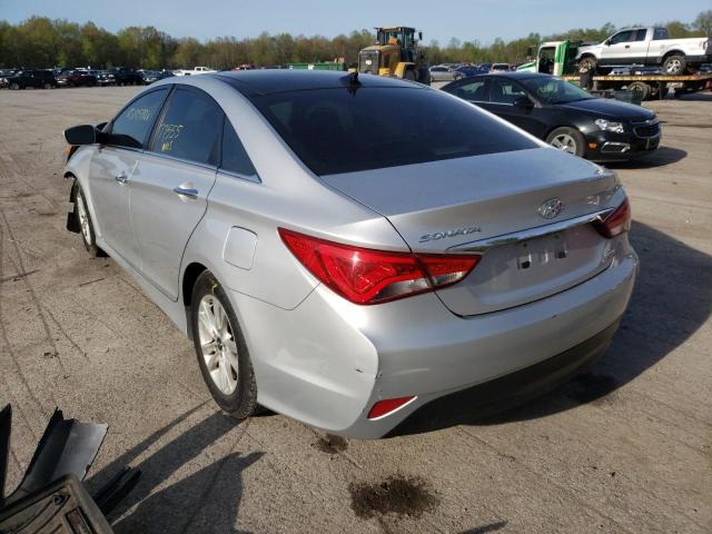 Photo 3 from auction – 2014 HYUNDAI SONATA SE with VIN 5NPEC4AC6EH884761