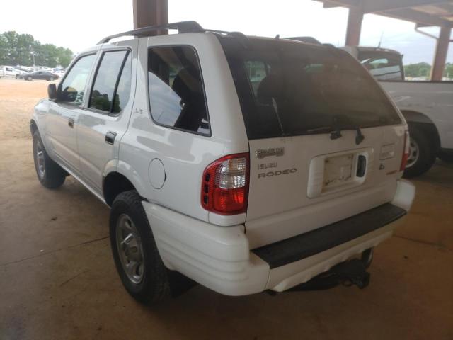 Photo 3 from auction – 2001 ISUZU RODEO S with VIN 4S2DM58W714347139