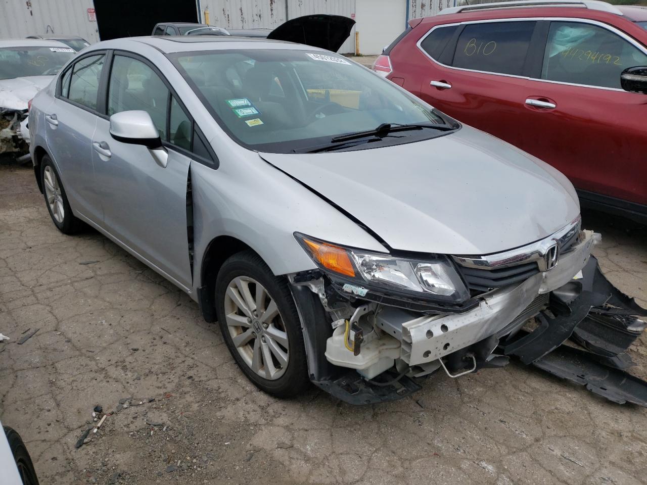 HONDA CIVIC EXL 2012 with VIN 19XFB2F95CE038230 - Photo from auction