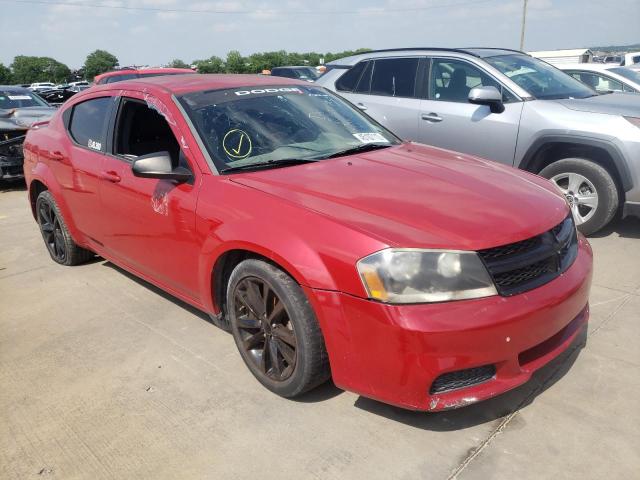 DODGE AVENGER SE 2014 with VIN 1C3CDZAB0EN111197 - Photo from auction