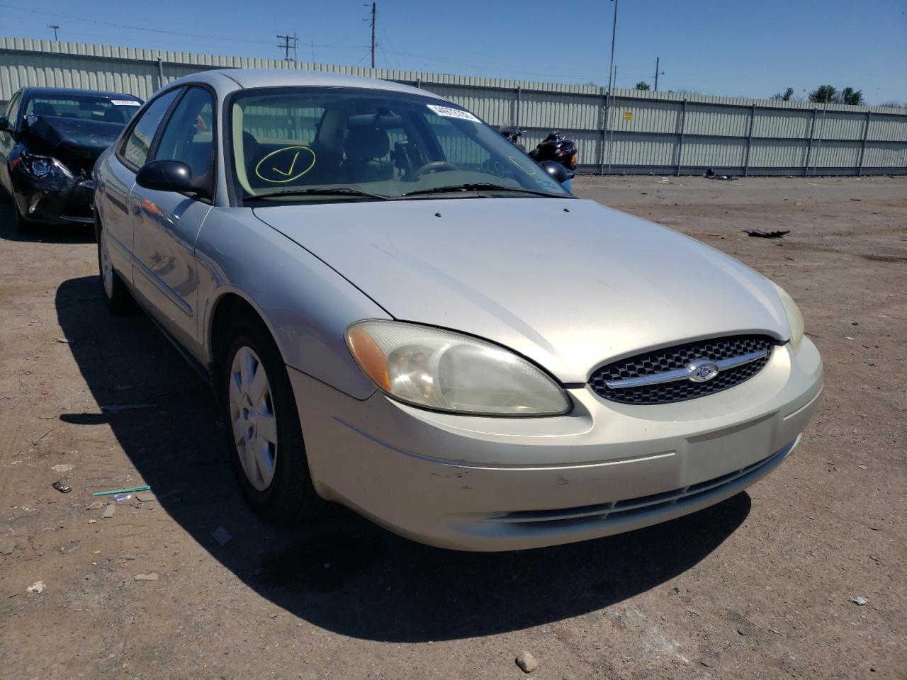 FORD TAURUS LX 2003 with VIN 1FAFP52U83G274258 - Photo from auction