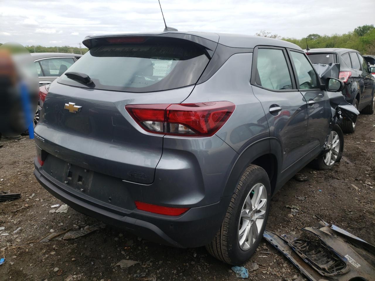 Photo 4 from auction – 2021 CHEVROLET TRAILBLAZE with VIN KL79MMS21MB052066