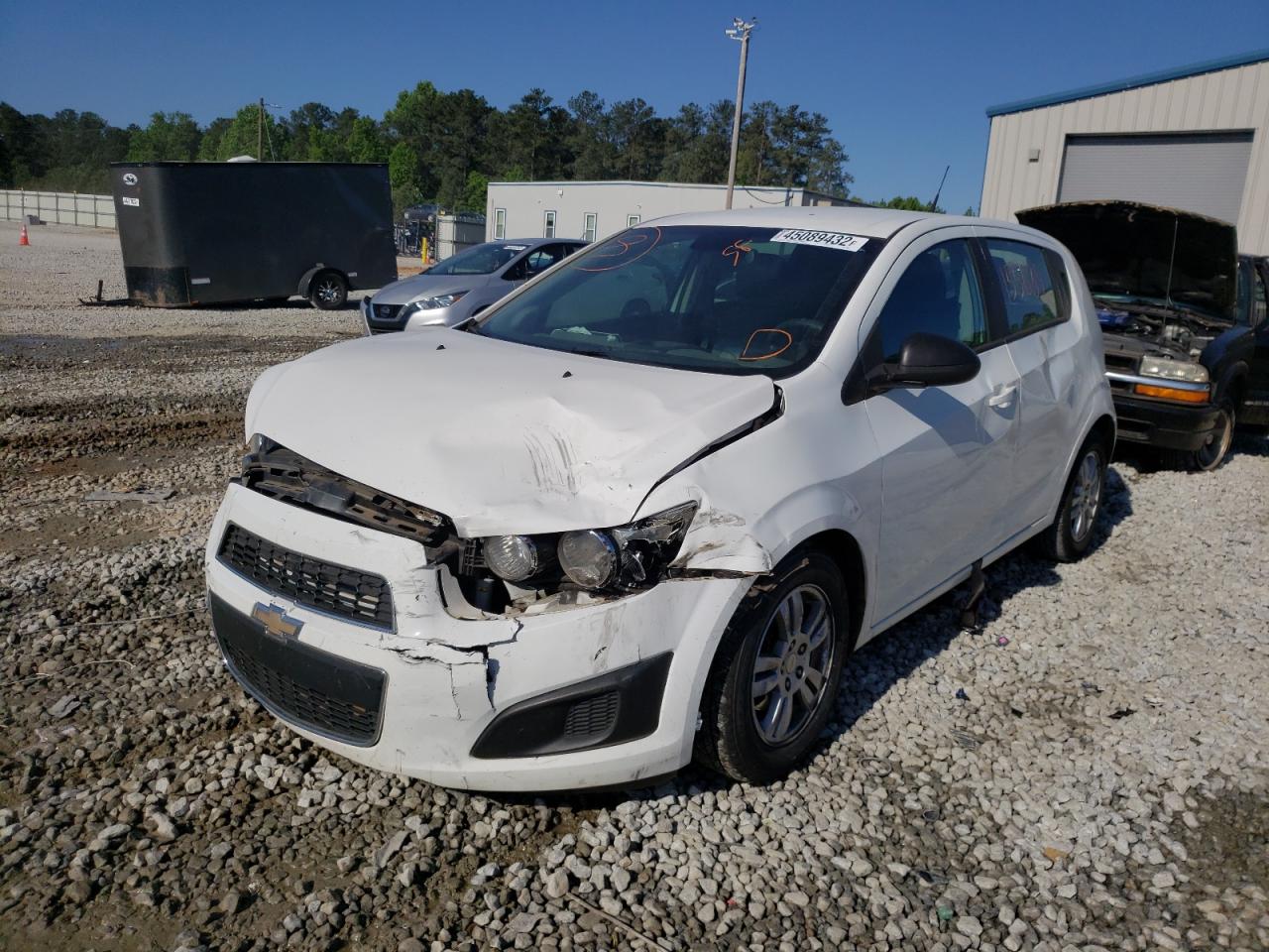 Photo 2 from auction – 2012 CHEVROLET SONIC LS with VIN 1G1JA6SH5C4136928