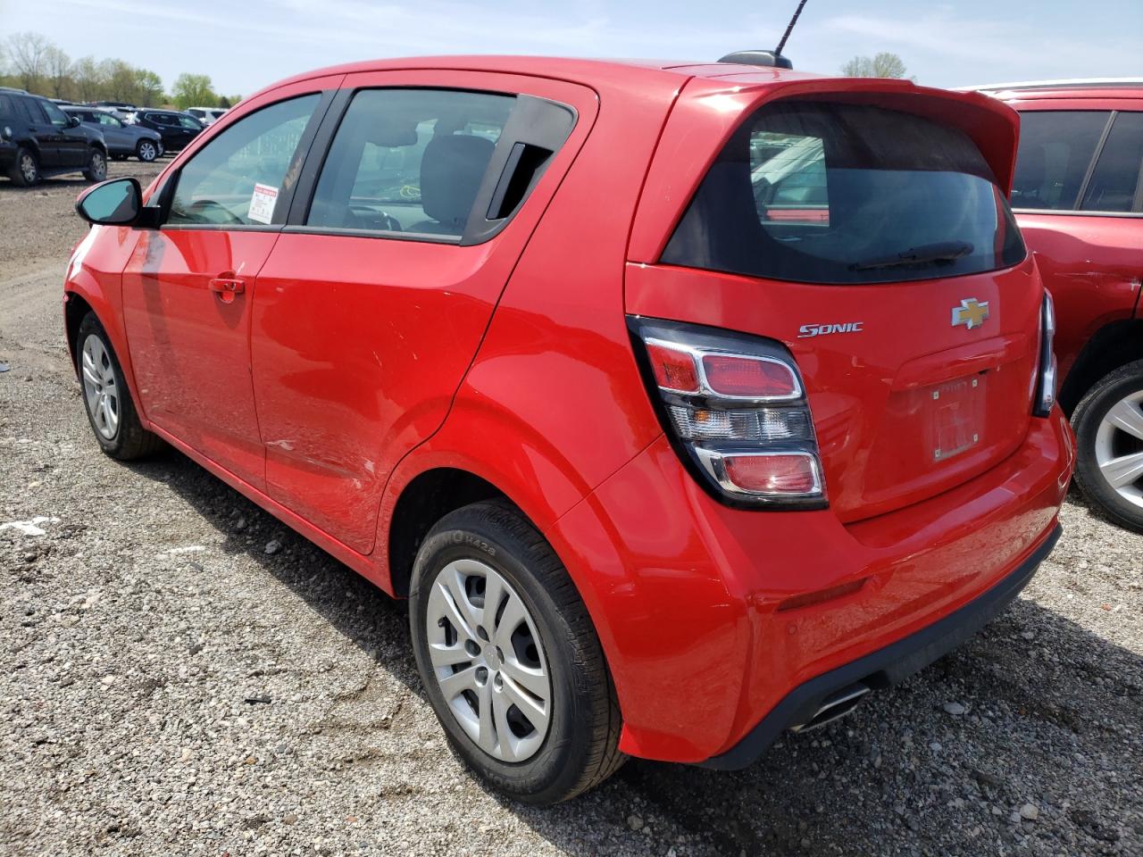 Photo 3 from auction – 2020 CHEVROLET SONIC with VIN 1G1JG6SB0L4132571