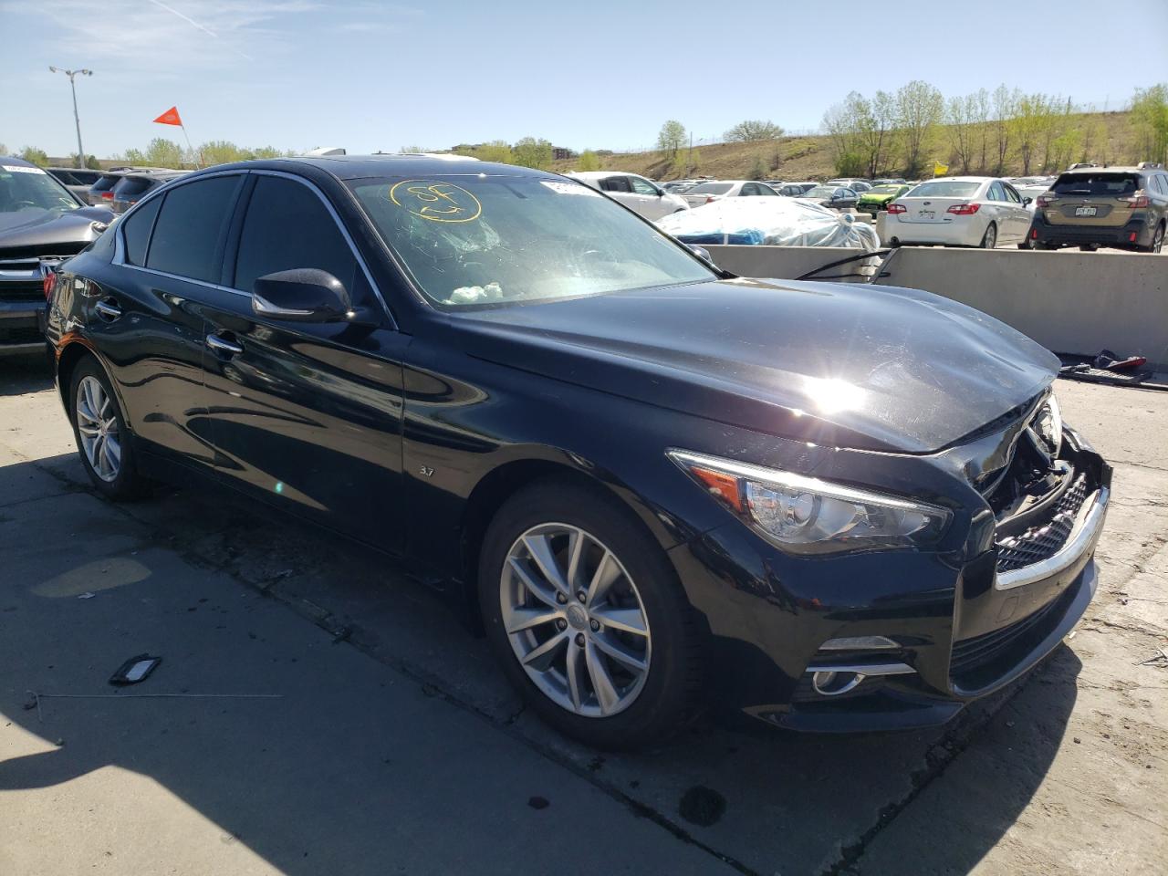 Photo 1 from auction – 2015 INFINITI Q50 BASE with VIN JN1BV7AR2FM407967