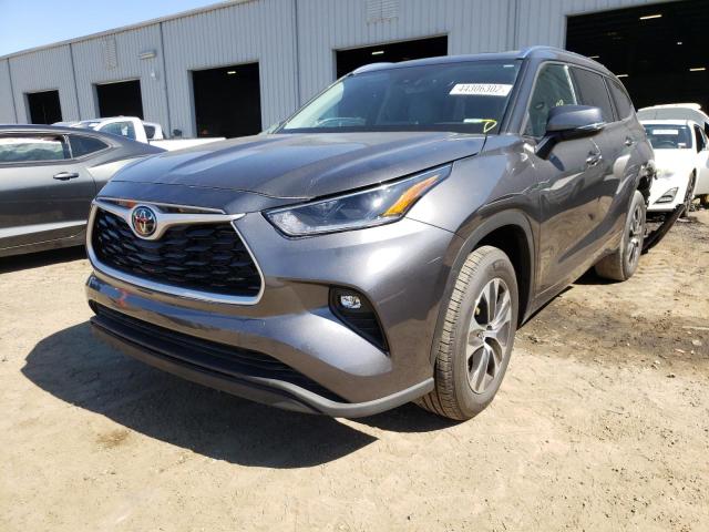 Photo 2 from auction – 2021 TOYOTA HIGHLANDER with VIN 5TDGZRAH5MS079410