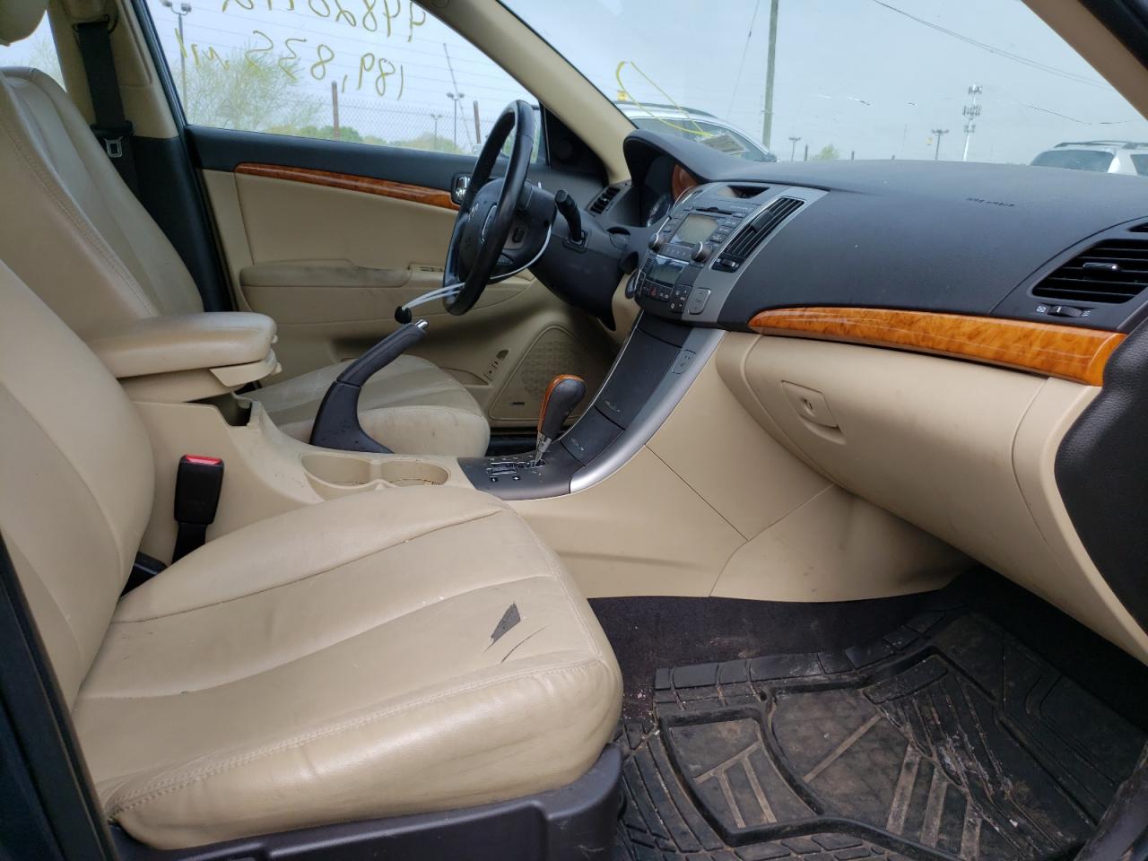 Photo 5 from auction – 2010 HYUNDAI SONATA SE with VIN 5NPEU4AF4AH614087