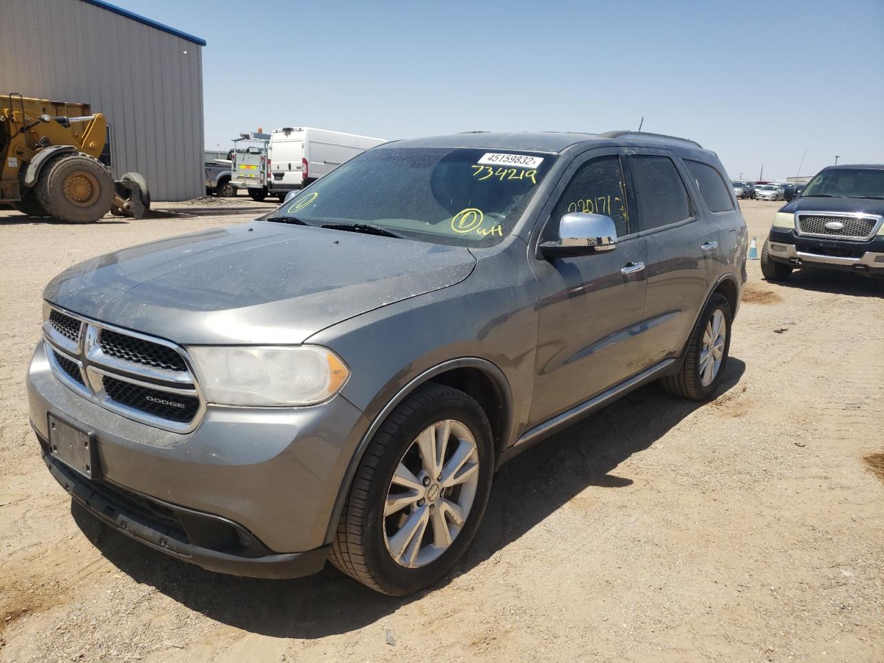 Photo 2 from auction – 2011 DODGE DURANGO CR with VIN 1D4RE4GG5BC734219