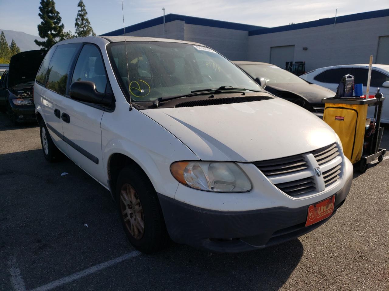 DODGE CARAVAN SE 2006 with VIN 1D4GP25B66B581309 - Photo from auction