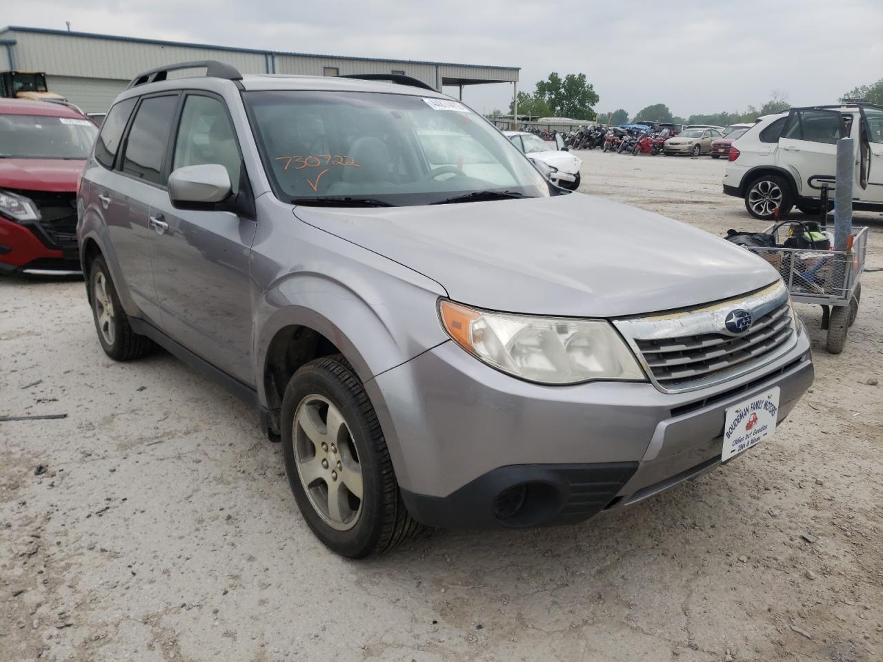 SUBARU FORESTER 2 2010 with VIN JF2SH6CC6AH730722 - Photo from auction