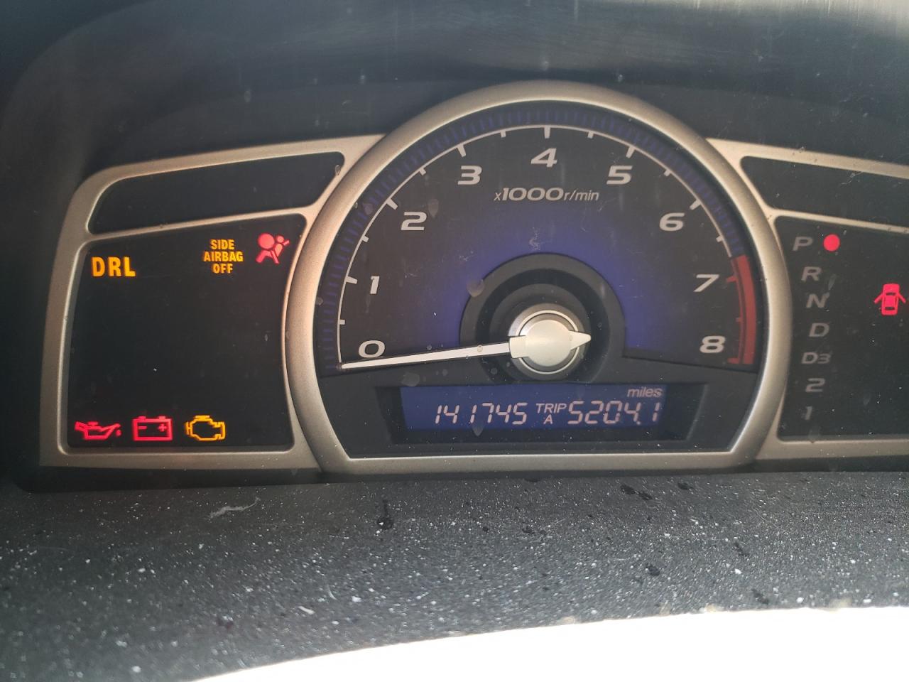 Photo 8 from auction – 2010 HONDA CIVIC LX with VIN 2HGFA1F53AH518652