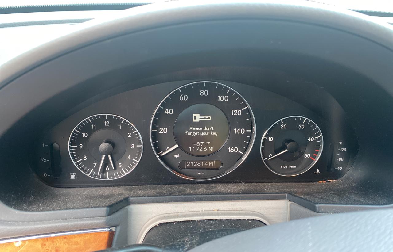 Photo 8 from auction – 2007 MERCEDES-BENZ E 320 CDI with VIN WDBUF22X57B094945