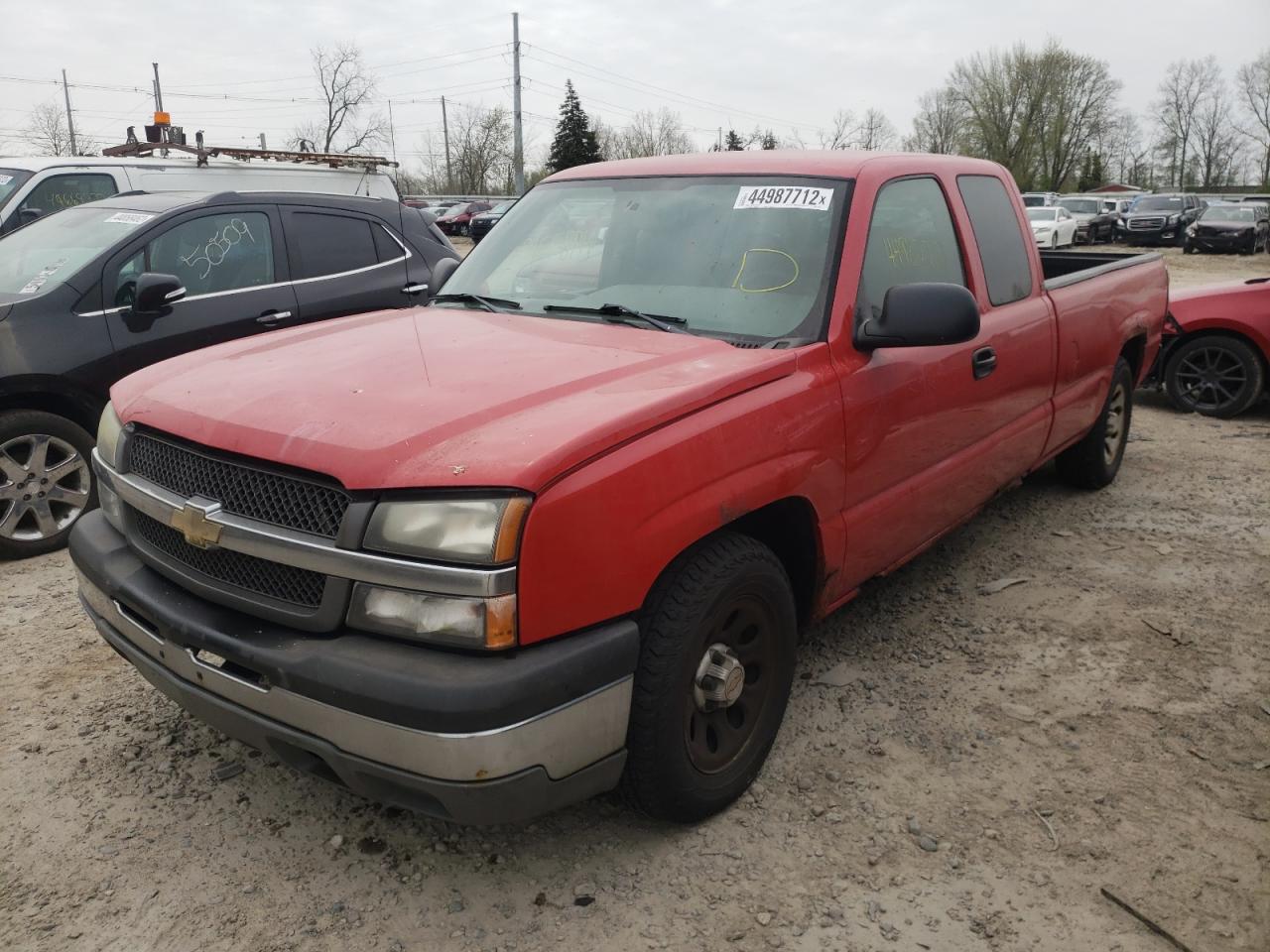 Photo 2 from auction – 2005 CHEVROLET SILVERADO with VIN 1GCEC19T45E317161