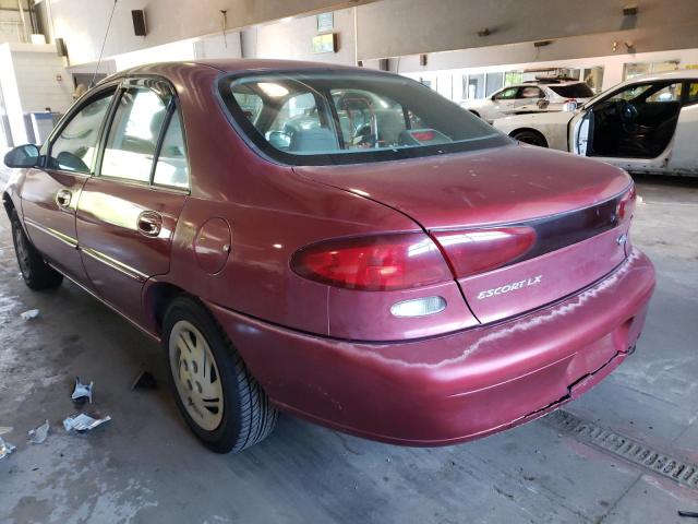 Photo 3 from auction – 1997 FORD ESCORT LX with VIN 1FALP13P0VW174670
