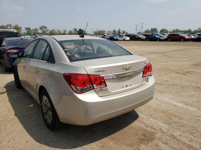 Photo 3 from auction – 2011 CHEVROLET CRUZE LT with VIN 1G1PF5S97B7228537