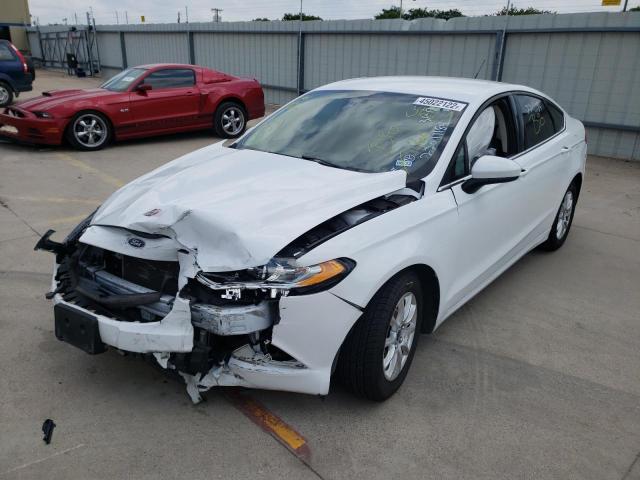Photo 2 from auction – 2017 FORD FUSION S with VIN 3FA6P0G75HR342277