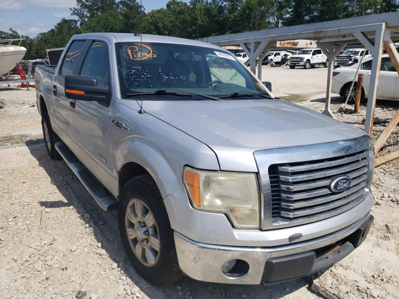 FORD F150 SUPER 2011 with VIN 1FTFW1CT4BFB16709 - Photo from auction