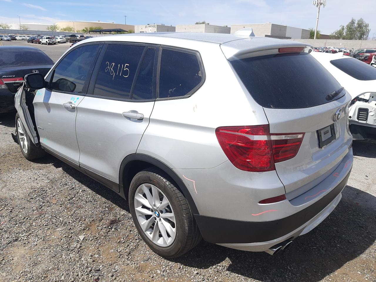 Photo 3 from auction – 2014 BMW X3 XDRIVE2 with VIN 5UXWX9C52E0D33746