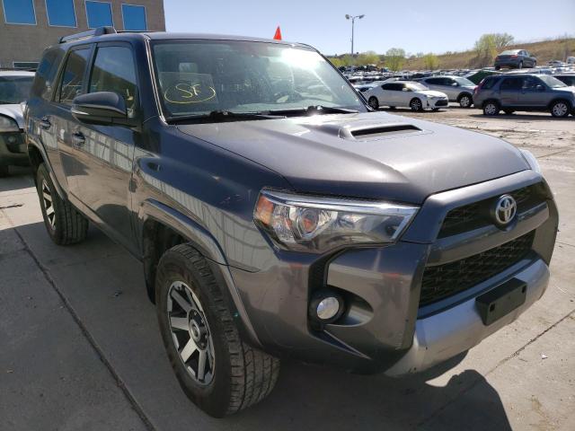 TOYOTA 4RUNNER SR 2017 with VIN JTEBU5JR4H5460683 - Photo from auction