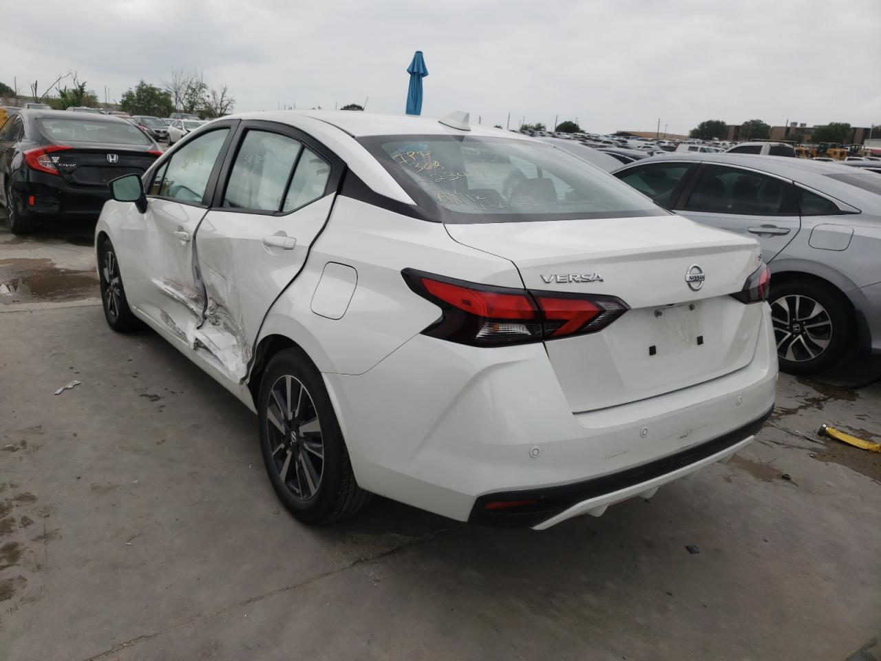 Photo 3 from auction – 2021 NISSAN VERSA SV with VIN 3N1CN8EV1ML867355