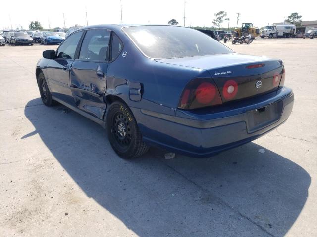 Photo 3 from auction – 2004 CHEVROLET IMPALA with VIN 2G1WF55K149306595
