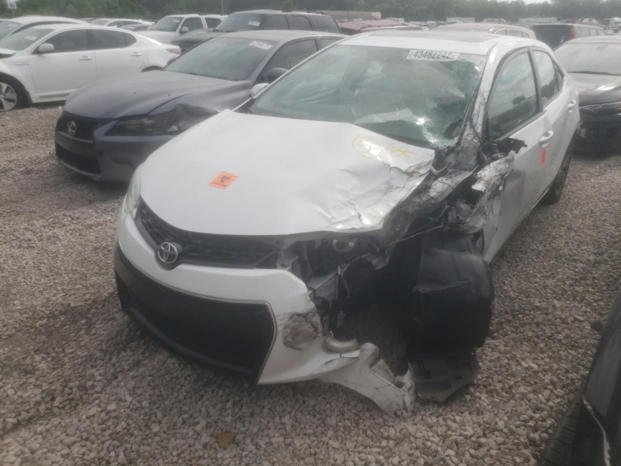 Photo 2 from auction – 2016 TOYOTA COROLLA L with VIN 2T1BURHE5GC700890