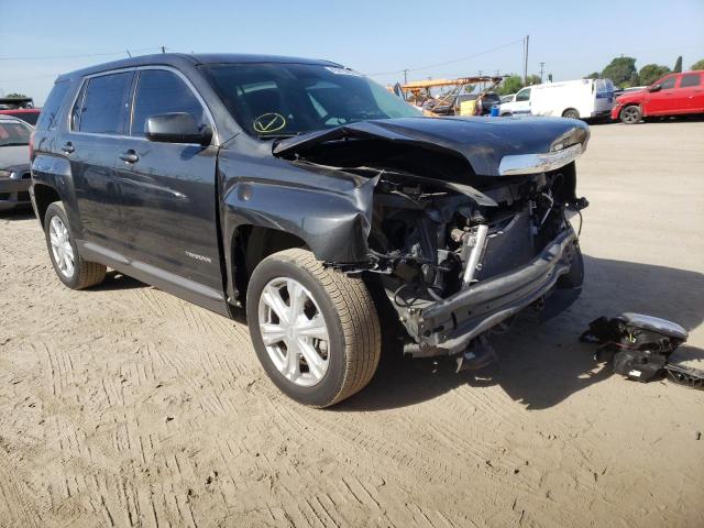 GMC TERRAIN SL 2017 with VIN 2GKALMEK5H6345626 - Photo from auction
