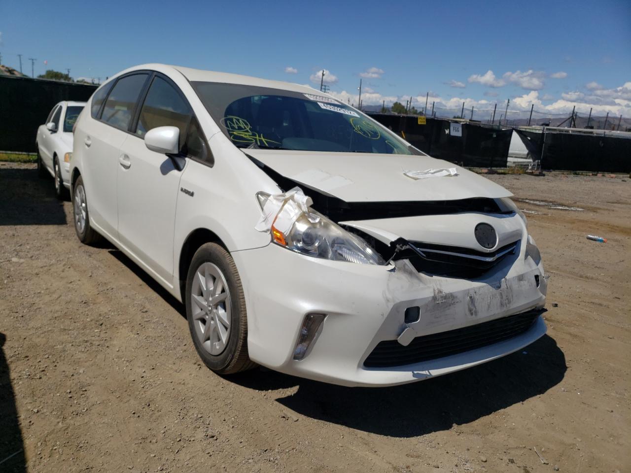 TOYOTA PRIUS V 2012 with VIN JTDZN3EU0C3179035 - Photo from auction
