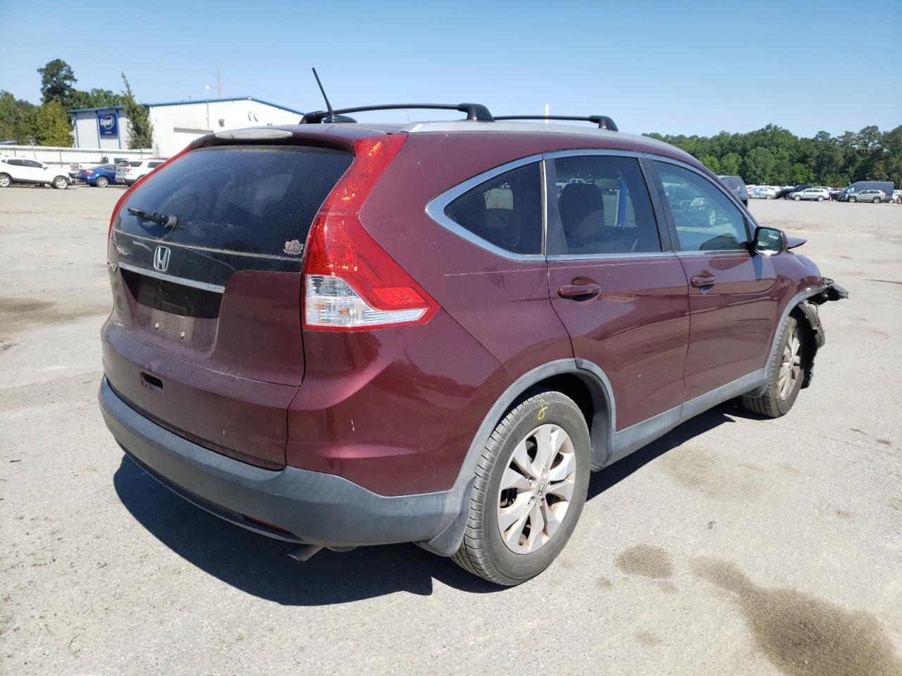 Photo 4 from auction – 2013 HONDA CR-V EXL with VIN 5J6RM3H71DL021842
