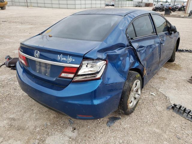 Photo 4 from auction – 2013 HONDA CIVIC LX with VIN 2HGFB2F54DH601871