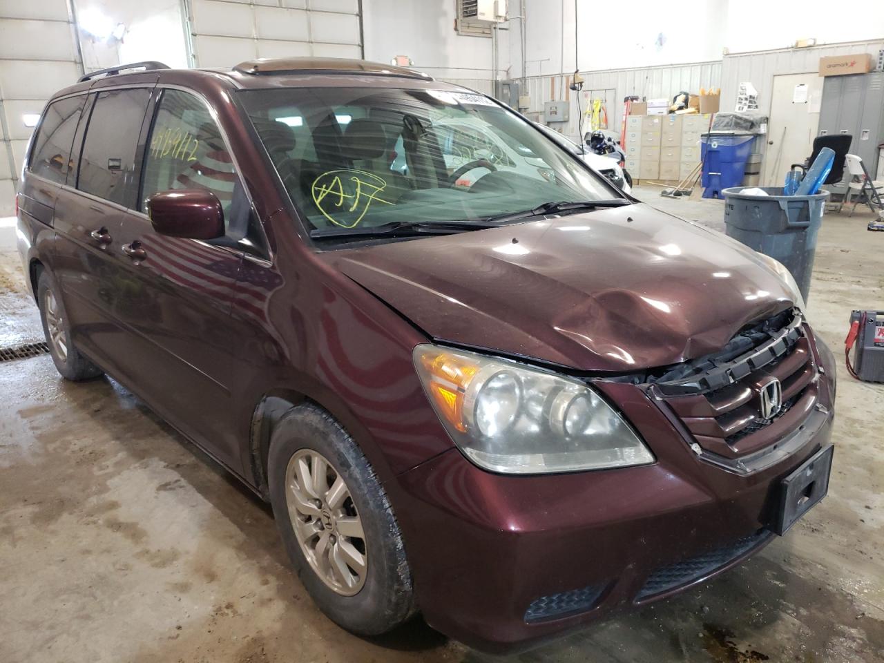 HONDA ODYSSEY EX 2008 with VIN 5FNRL38638B403895 - Photo from auction