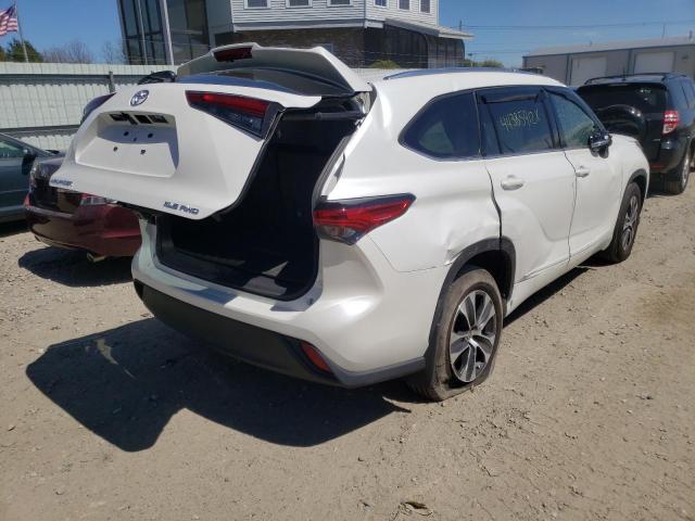 Photo 4 from auction – 2021 TOYOTA HIGHLANDER with VIN 5TDGZRBH2MS131073