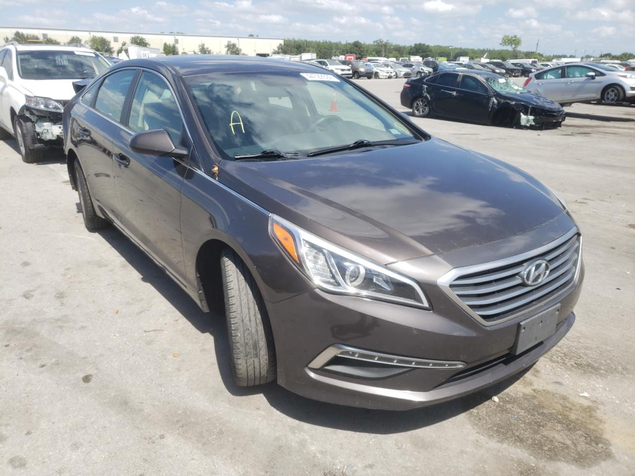 Photo 1 from auction – 2015 HYUNDAI SONATA SE with VIN 5NPE24AF5FH166956