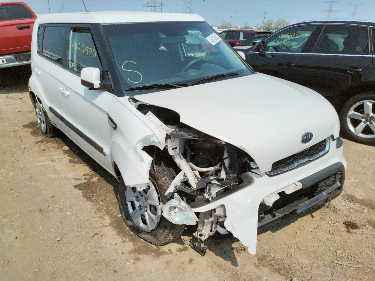 KIA SOUL 2012 with VIN KNDJT2A5XC7430065 - Photo from auction
