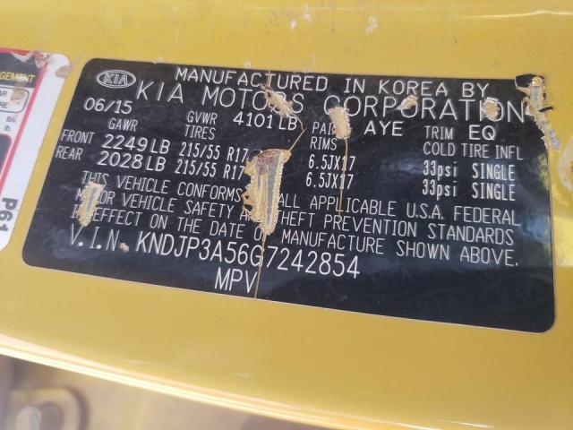 Photo 10 from auction – 2016 KIA SOUL + with VIN KNDJP3A56G7242854