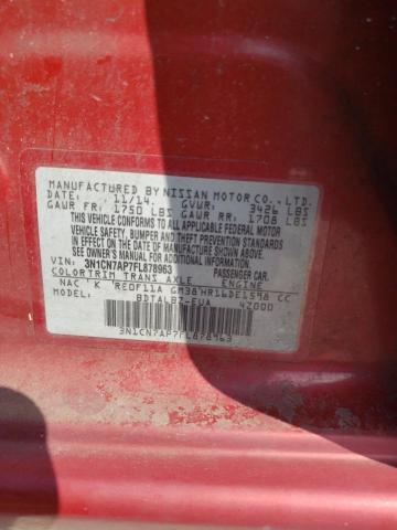 Photo 10 from auction – 2015 NISSAN VERSA with VIN 3N1CN7AP7FL878963
