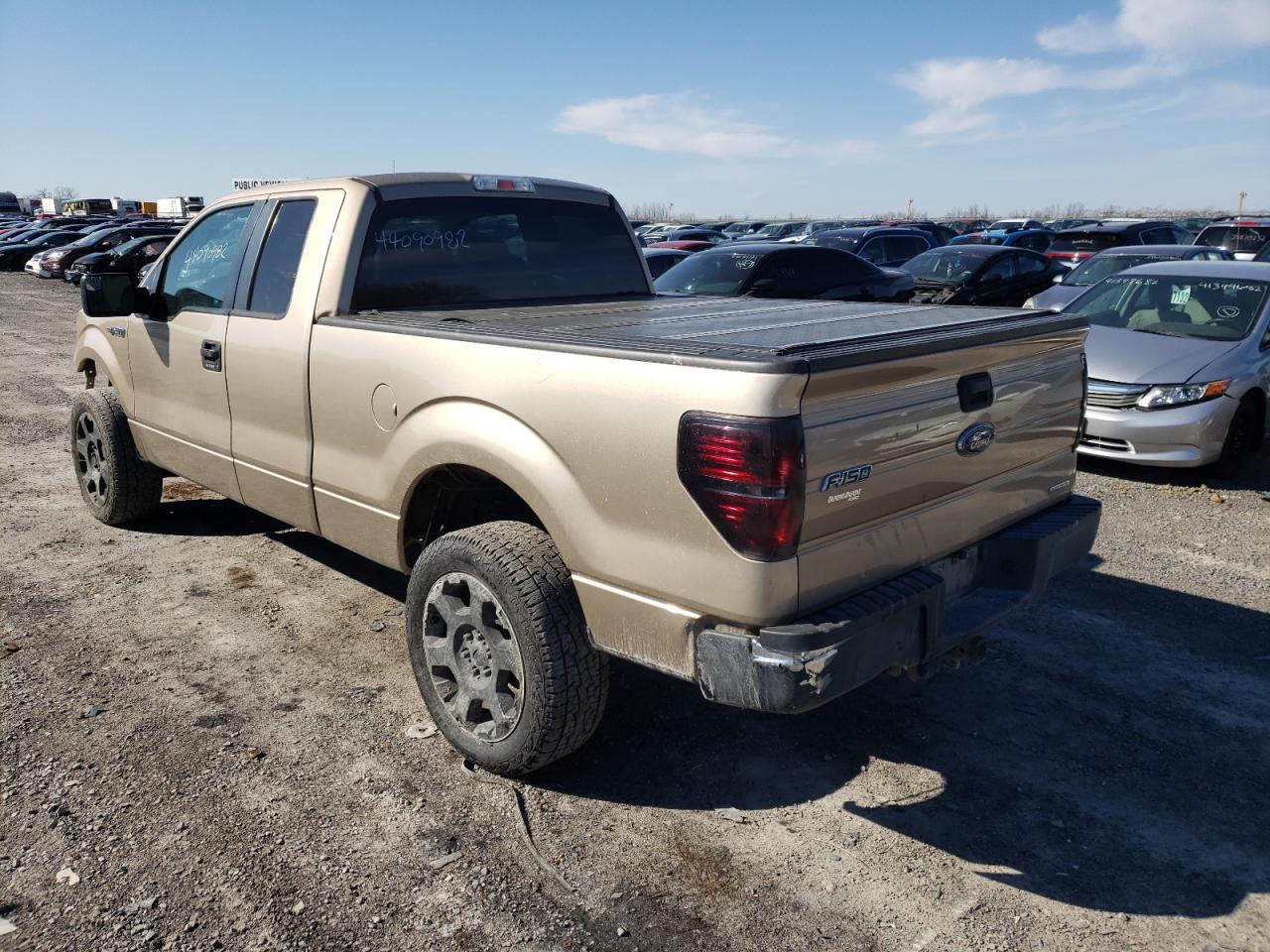 Photo 3 from auction – 2012 FORD F150 SUPER with VIN 1FTFX1EF6CKE25899