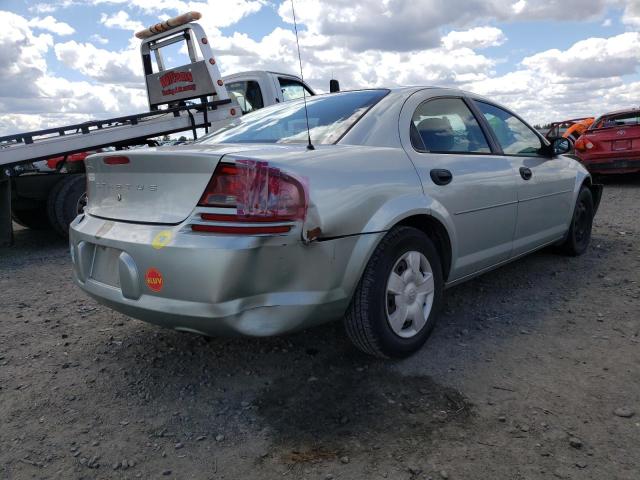 Photo 4 from auction – 2004 DODGE STRATUS SE with VIN 1B3EL36X54N309802