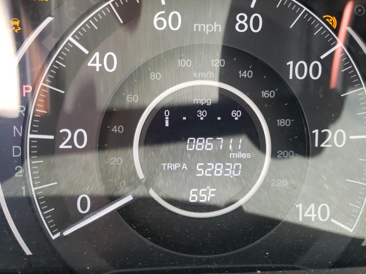 Photo 8 from auction – 2013 HONDA CR-V EX with VIN 5J6RM4H59DL064359